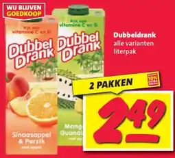 Nettorama Dubbeldrank aanbieding