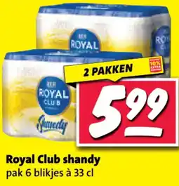 Nettorama Royal Club shandy aanbieding