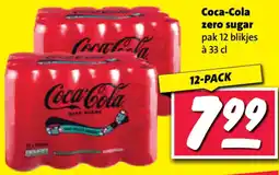 Nettorama Coca-Cola zero sugar aanbieding