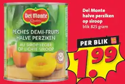 Nettorama Del Monte halve perziken op siroop aanbieding