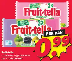 Nettorama Fruit-tella aanbieding