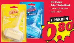 Nettorama It's Clean 3-in-1 toiletblok aanbieding