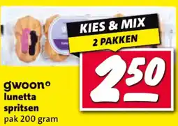 Nettorama Gwoon lunetta spritsen aanbieding