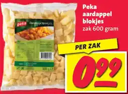 Nettorama Peka aardappel blokjes aanbieding
