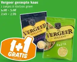 Poiesz Vergeer geraspte kaas aanbieding