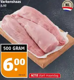 Poiesz Varkenshaas aanbieding