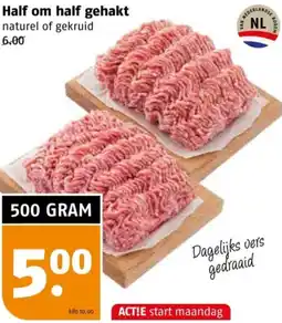 Poiesz Half om half gehakt aanbieding