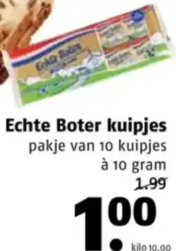 Poiesz Echte Boter kuipjes aanbieding