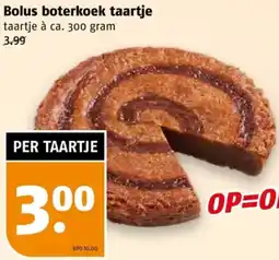 Poiesz Bolus boterkoek taartje aanbieding