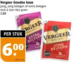 Poiesz Vergeer Goudse kaas aanbieding