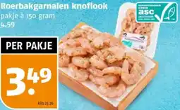 Poiesz Roerbakgarnalen knoflook aanbieding