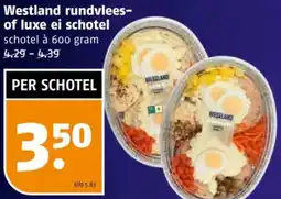 Poiesz Westland rundvlees of luxe ei schotel aanbieding