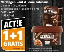 Poiesz Verstegen kant & klare satésaus aanbieding
