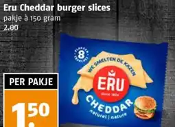 Poiesz Eru Cheddar burger slices aanbieding