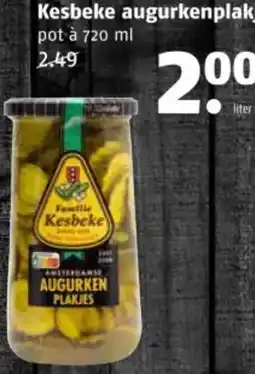 Poiesz Kesbeke augurkenplakjes aanbieding