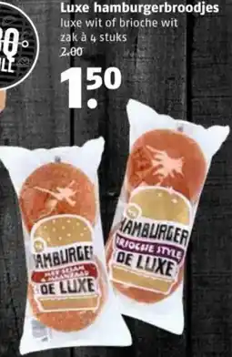 Poiesz Luxe hamburgerbroodjes aanbieding