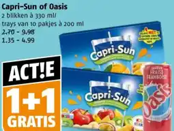 Poiesz Capri-Sun of Oasis aanbieding