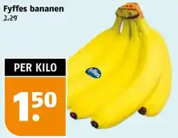 Poiesz Fyffes bananen aanbieding