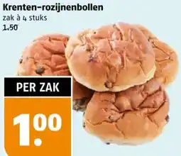 Poiesz Krenten-rozijnenbollen aanbieding