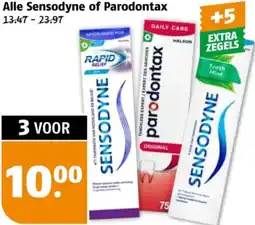 Poiesz Alle Sensodyne of Parodontax aanbieding