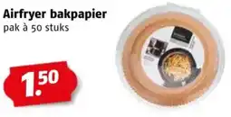 Poiesz Airfryer bakpapier aanbieding