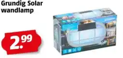 Poiesz Grundig Solar wandlamp aanbieding
