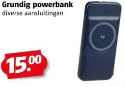 Poiesz Grundig powerbank aanbieding