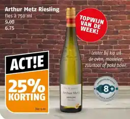 Poiesz Arthur Metz Riesling aanbieding
