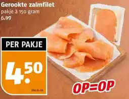 Poiesz Gerookte zalmfilet aanbieding