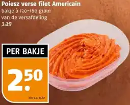 Poiesz Poiesz verse filet Americain aanbieding
