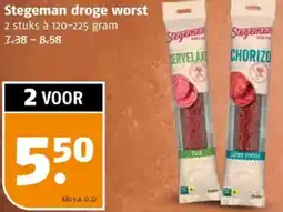 Poiesz Stegeman droge worst aanbieding