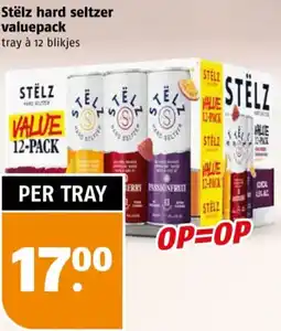 Poiesz Stëlz hard seltzer valuepack aanbieding