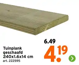 GAMMA Tuinplank geschaafd aanbieding