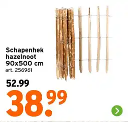 GAMMA Schapenhek hazelnoot aanbieding