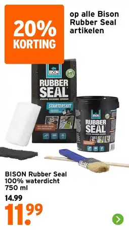GAMMA BISON Rubber Seal 100% waterdicht aanbieding