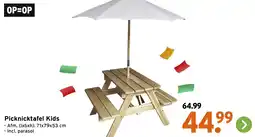 GAMMA Picknicktafel Kids aanbieding