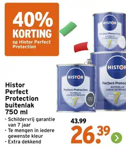 GAMMA Histor Perfect Protection buitenlak aanbieding