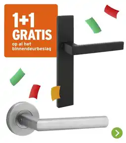 GAMMA Al het binnendeurbeslag aanbieding