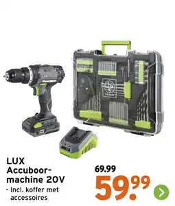 GAMMA LUX Accuboormachine 20V aanbieding
