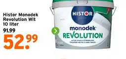 GAMMA Histor Monodek Revolution Wit aanbieding