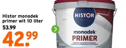 GAMMA Histor monodek primer wit aanbieding