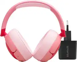 Coolblue JBL JR470NC Roze + Oplader aanbieding