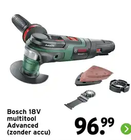 GAMMA Bosch 18V multitool Advanced aanbieding
