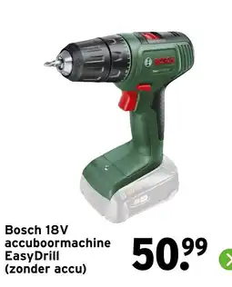GAMMA Bosch 18V accuboormachine aanbieding