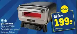 Makro Ninja pizzaoven aanbieding