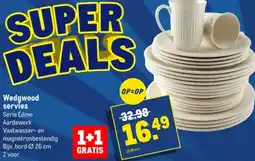 Makro Wedgwood servies aanbieding