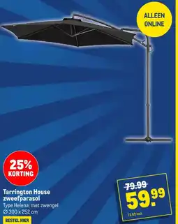 Makro Tarrington House zweefparasol aanbieding