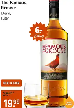 Gall & Gall The Famous Grouse aanbieding