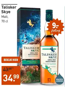 Gall & Gall Talisker skye aanbieding