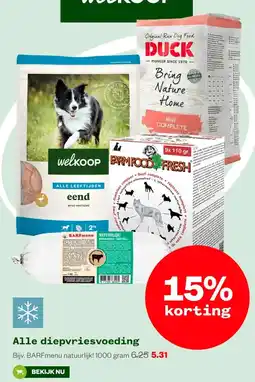 Welkoop Alle diepvriesvoeding aanbieding